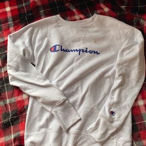 white champion hoodie